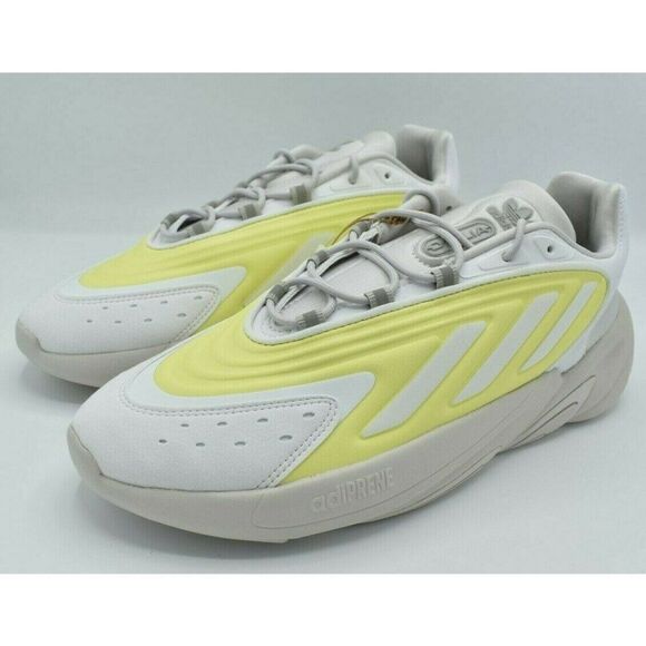 NWB Adidas Originals Mens Size 10 Ozelia White Yellow Grey Sneaker Shoes GZ9176 main image 8